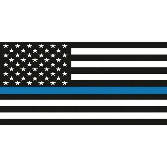 New Fallen Policeman US USA American Flag Bath Beach Cotton Towel Gift Blue Line