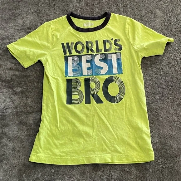 OshKosh Boys Neon Tee Shirt Top