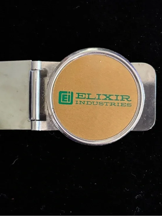 Elixir Industries Silver Tone Money Clip