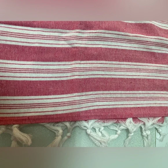 100% Cotton Turkish Peshtemal Towel, Beach Towel, Reversible Spa Towel