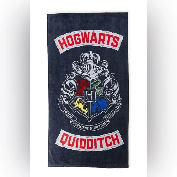 Harry Potter Quidditch Oversized Beach Towel/ NWT