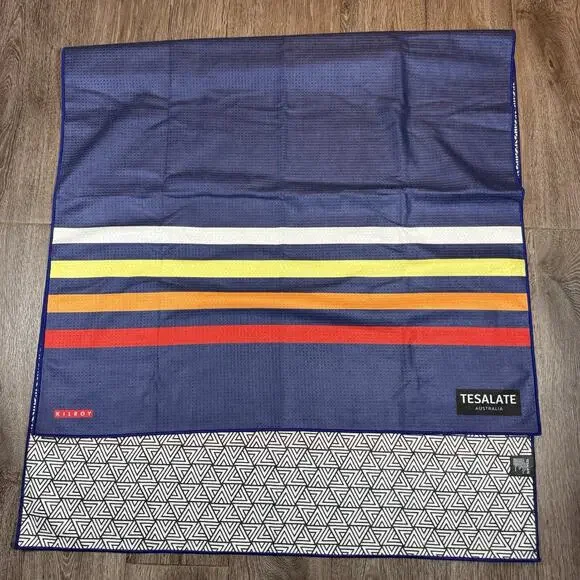Tesalate Australia Microfiber Sand Free Beach Towel Multicolor Striped