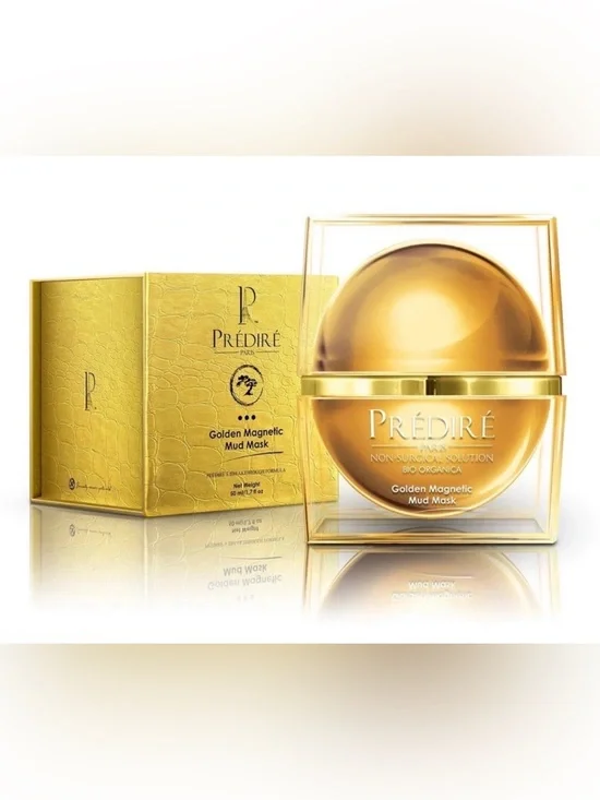 Predire Golden Magnetic Mud Mask Rich Collagen & Oxygen Booster ~ MSRP $950