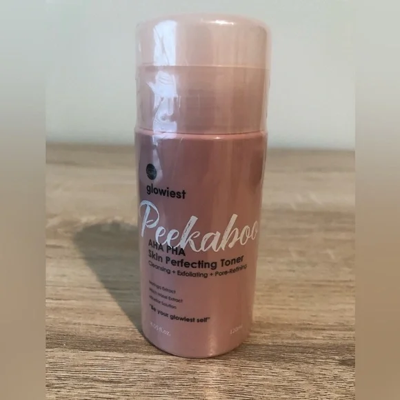 Glowiest Peekaboo AHA PHA Skin toner brand new never opened