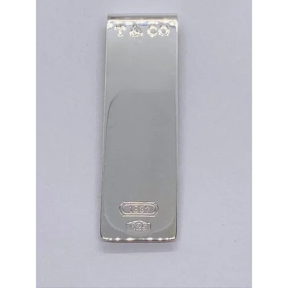 Tiffany & Co 1837 Money Clip Sterling Silver 925