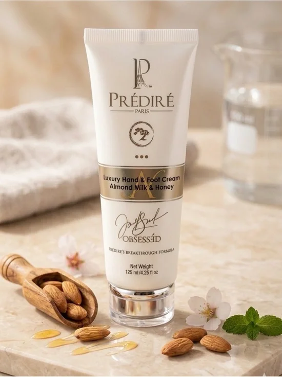 Predire Moroccan Liquid Gold Hand & Foot Cream W/Vitamin E & C ~ Retail $140