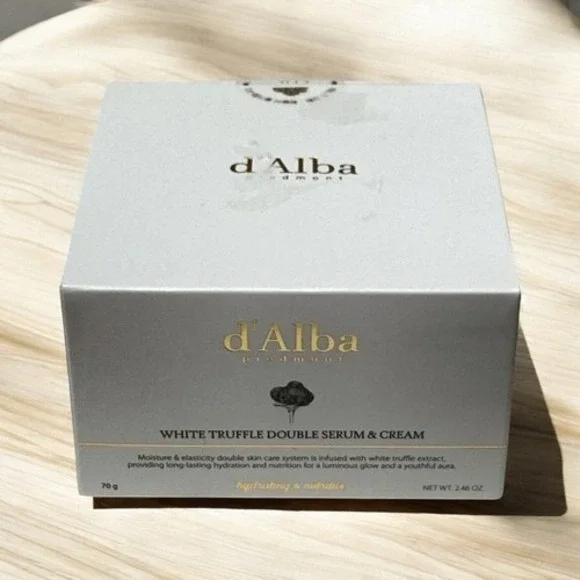 d'Alba White Truffle Double Serum &‎ Cream 2.46oz NIB Sealed