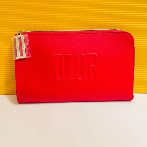 Christian Dior Perfume Wallet/ Wristlet/ Makeup Bag