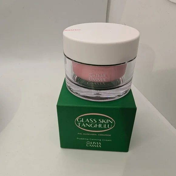 NIB Sealed Olivia Umma Glass Skin Tanghulu Pudding Calming Cream 1.76 FL OZ