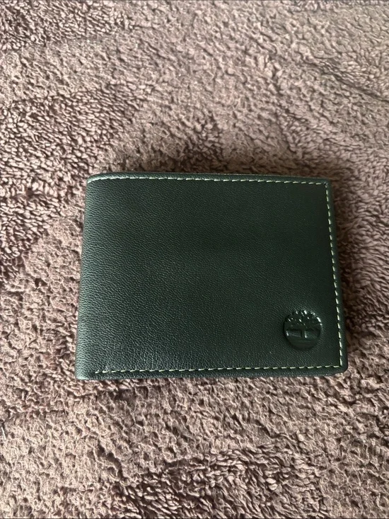 Timberland Men's Black Leather Wallet