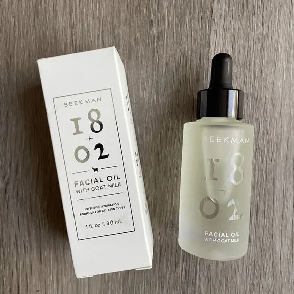 Beekman 18 + 02 Facial Oil Goat Milk 1 oz​​​​​