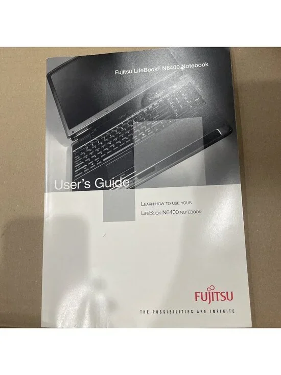 Fujitsu lifebook N6400 user guide Booklet