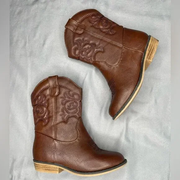Cat & Jack Brown Kids Boots