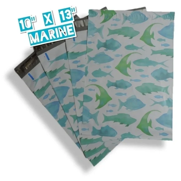 100 Marine Poly Mailers 10x13