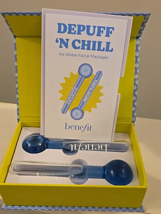 Benefit Depuff 'N Chill Ice Globe Facial Massagers - Blue