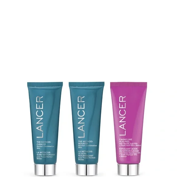 Skincare Set - Blue and Pink