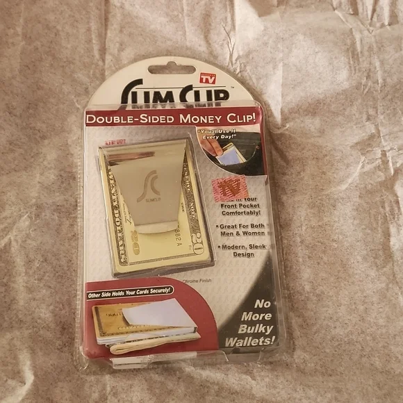 DOUBLE-SIDED MONEY CLIP