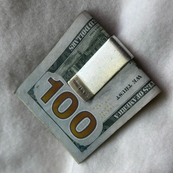 Tiffany & Co. Sterling Silver Rectangular Money Clip
