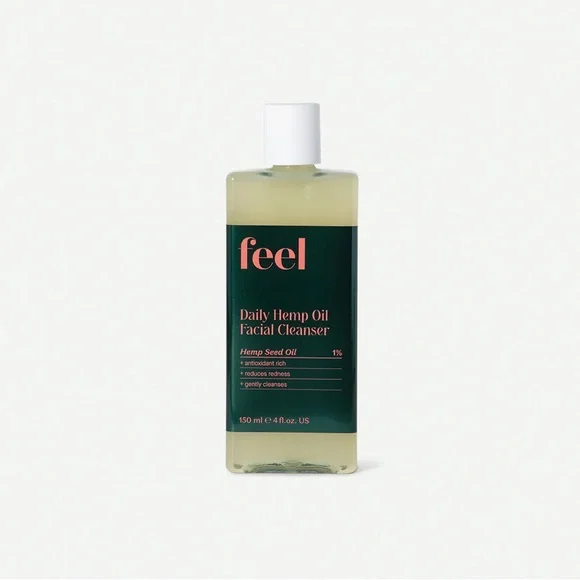 Daily Hemp Oil Facial Cleanser | 1% Hemp Seed Oil | New / Sealed