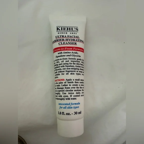 💙4/$20 KIEHL'S SINCE 1851 ULTRA FACIAL BARRIER HYDRATING CLEANSER