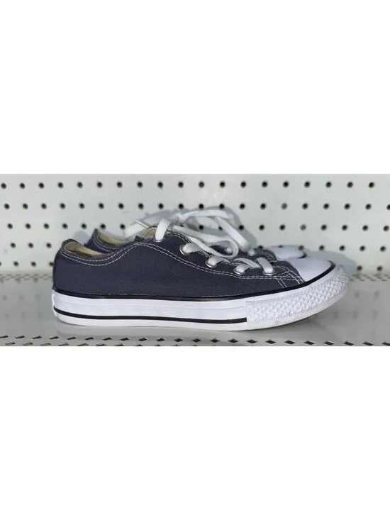Converse Chuck Taylor All Star Ox Boys Youth Athletic Shoes Size 2.5 Blue