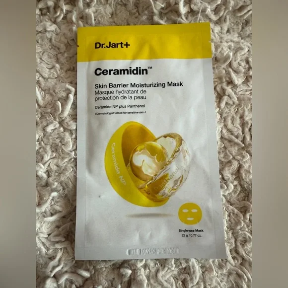 💙 4/$20 Dr Jart+ Ceramidin Skin Barrier Moisturizing Face Mask 1 ct