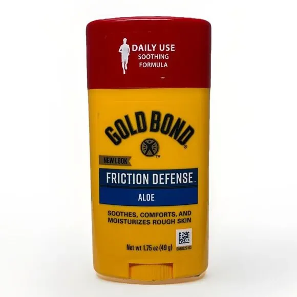 Friction Defense Stick With Aloe 1.75 Oz Gold Bond Moisturize Rough Skin Comfort