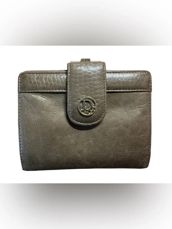 Authentic vintage Christian Dior wallet, estimated Y2K era (late 90s–early 2000s
