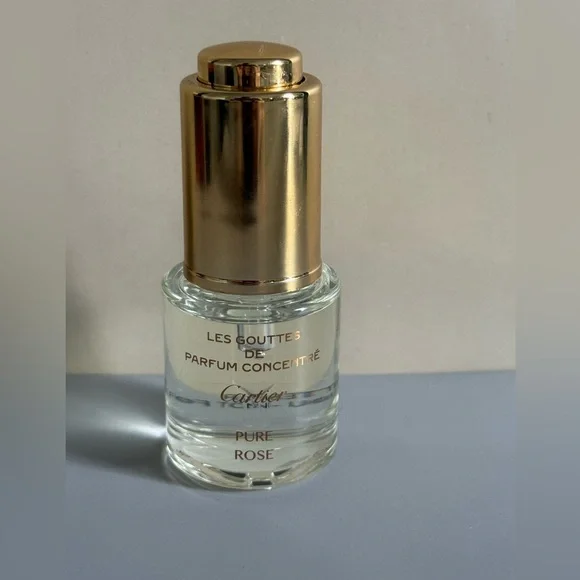 Cartier Pure Rose Oil Cartier Les Gouttes Pure Rose Parfum Concentré 15ml