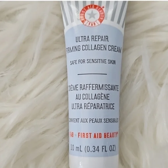 First Aid Beauty Ultra Repair Firming Collagen Cream Trial Size NIP