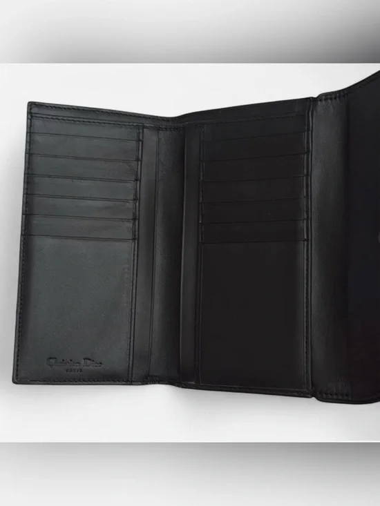 Christian Dior Vintage Trotter Saddle Wallet