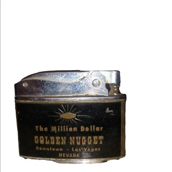 Vintage golden nugget lighter casino