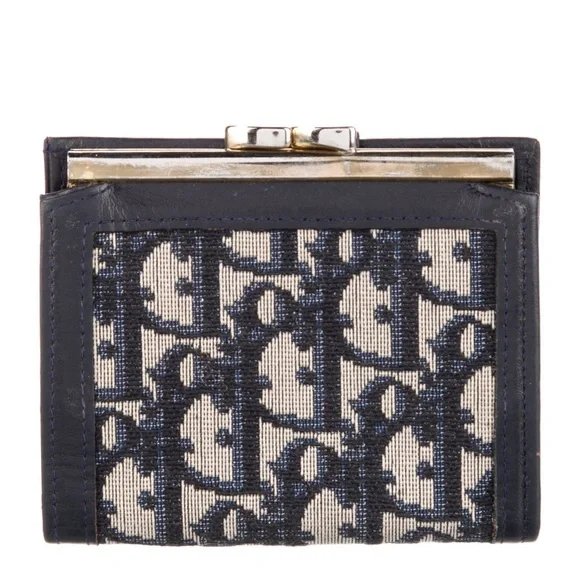 Dior Vintage Obleque Diorissmo Monogram Wallet