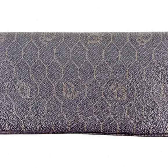 DIOR long pill vintage Dior PVC ?~ Leather Authentic USED