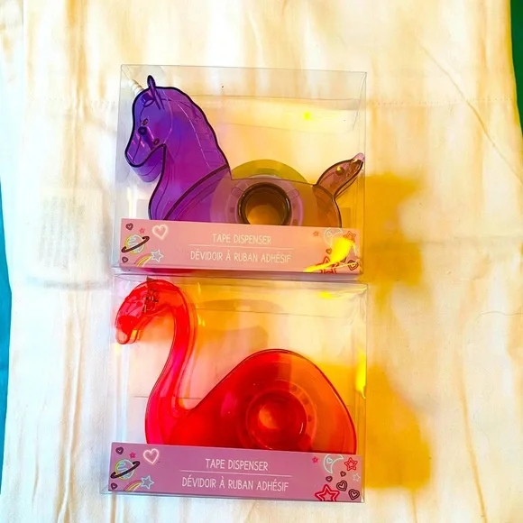 Tape dispensers Unicorn and Flamingo refillable!