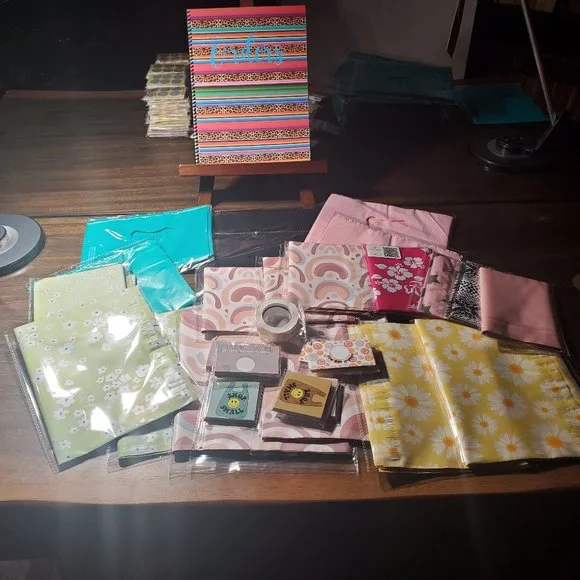 Huge Bundle Shipping Supplies - Craft Fair Booth - Farmer's Market - Resell