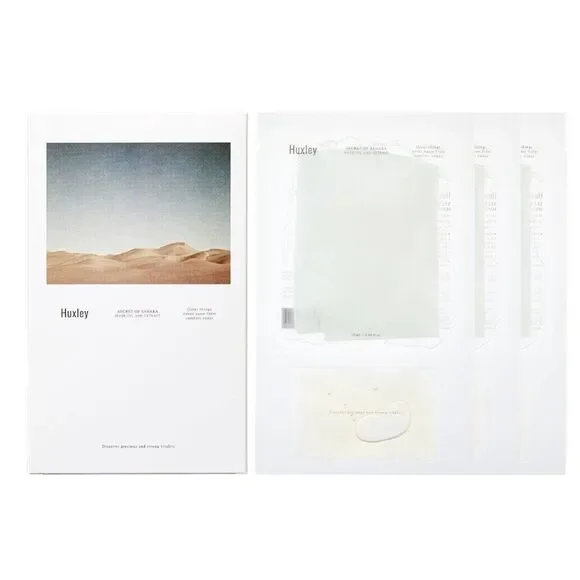 NIB Huxley Secrets of Sahara Sheet Masks, 3-pack