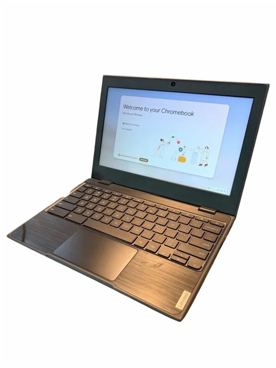 Lenovo 100e Chromebook 2nd Gen laptop in black
