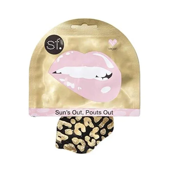 ⭐️ $10 - SF GLOW SKINCARE SUNS OUT, POUTS OUT (SET OF 4) LEOPARD PRINT LIP MASKS