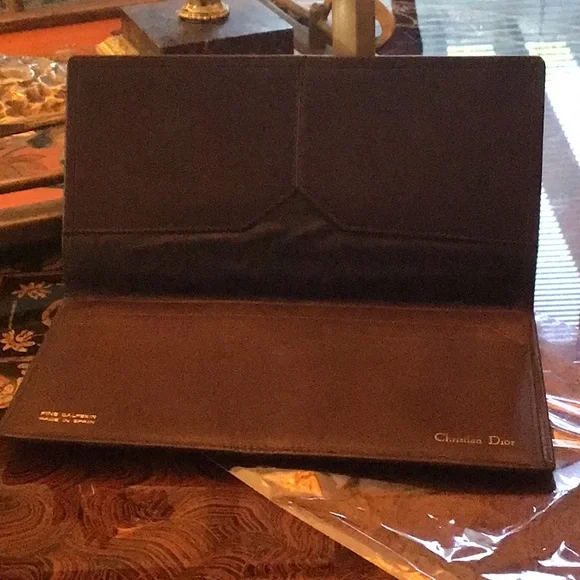 Christian Dior Brown Vintage Wallet