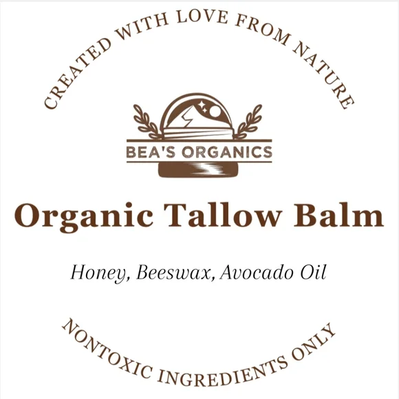 Organic Tallow Balm with Honey and Electrolytes 2 oz