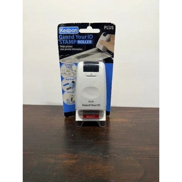 Kespon Guard Your ID Stamp Roller Plus‎ Protect Private Information Junk Mail