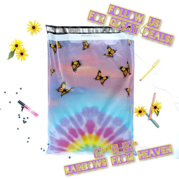 25 Rainbows From Heaven Poly Mailers 19