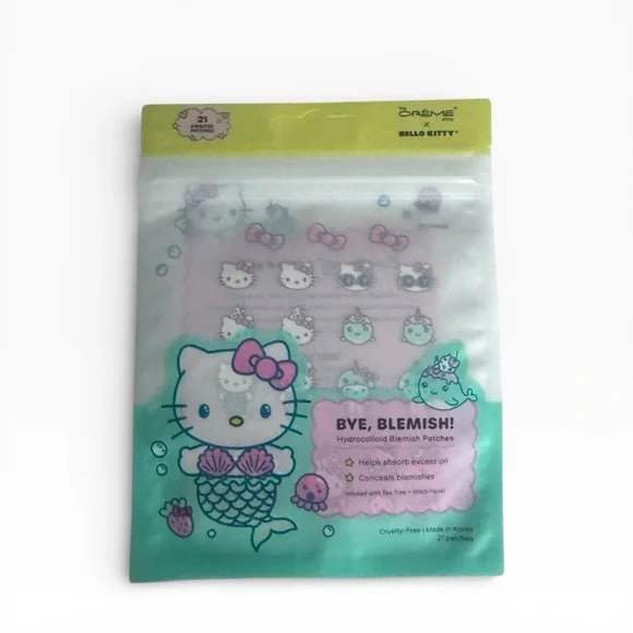 The‎ Creme Shop x Hello Kitty Mermaid Hydrocolloid Blemish Patches - 2 Pack