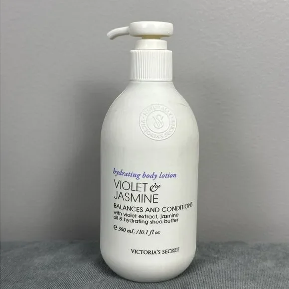 Victoria’s Secret Violet & Jasmine Hydrating Body Lotion 10.1 fl oz Shea Butter