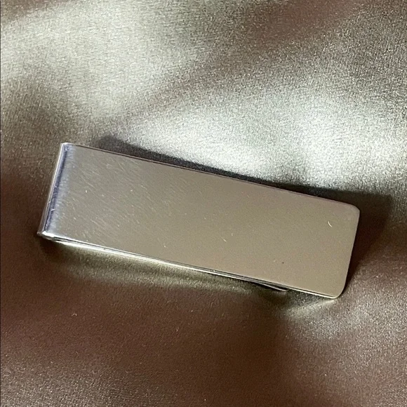 Estate Sterling Silver Money Clip 2.25”