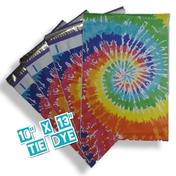 50 Tie Dye Poly Mailers 10