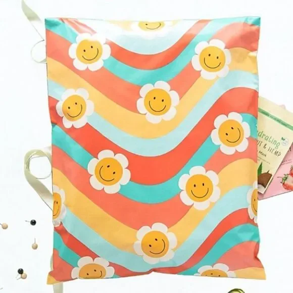 Poly mailers Mix sizes and stickers