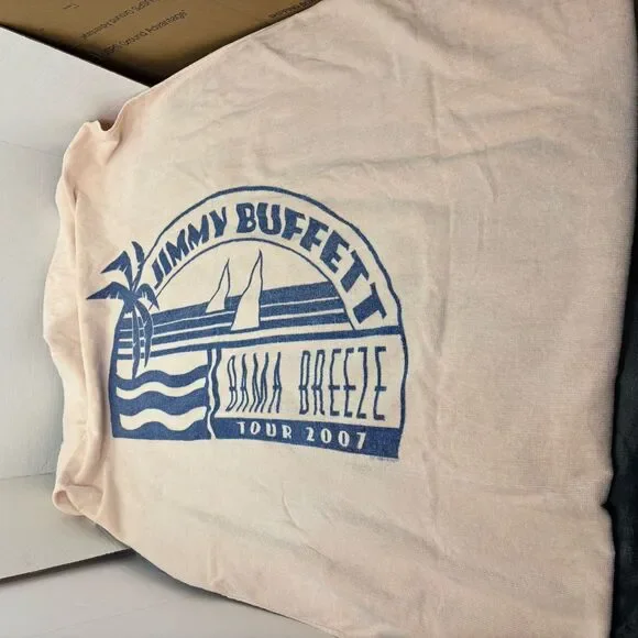 Vintage Jimmy Buffet Beach Towel Bama Breeze Tour 2007