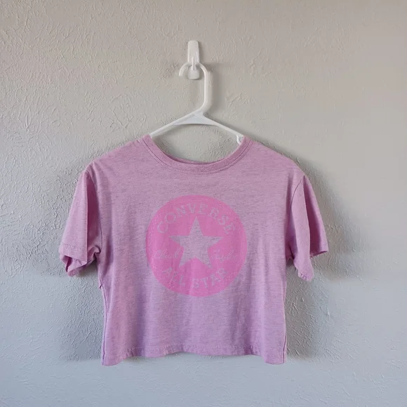 Converse Kids Light Pink Star Tee